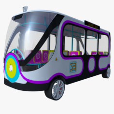 Smart Minibus 3D Model