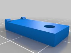 Taz 4 (or 5) Hot End Extruder Bracket Clamp 3D Print Model