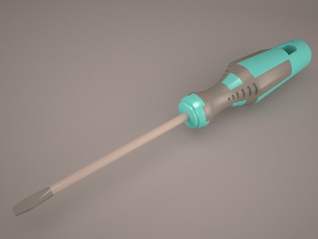 Phillips Screwdriver 3D Model