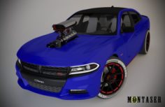 Dodge charger 2015 custom 3D Model