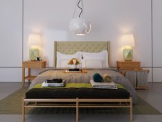 Classic bed 3D Model