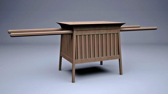 Ancient Egyptian Chest 3D Model