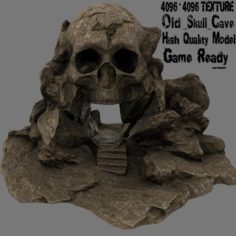 Skull cave 3D Model