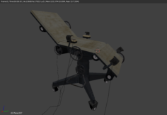 Torture chair Cadeira de Tortura 3D Model