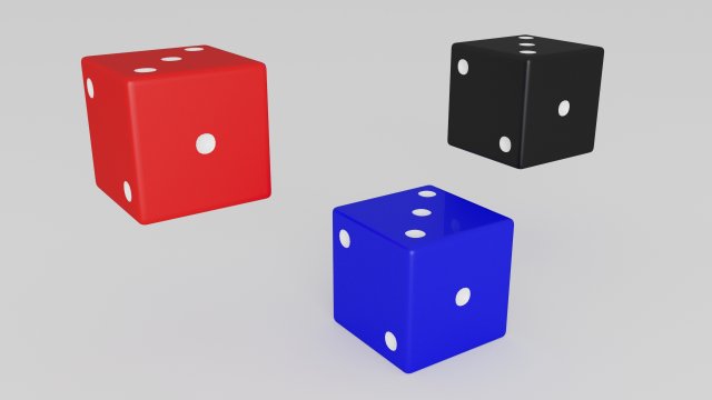 Dice 3D Model