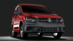 Volkswagen Caddy OneManVan 2017 3D Model