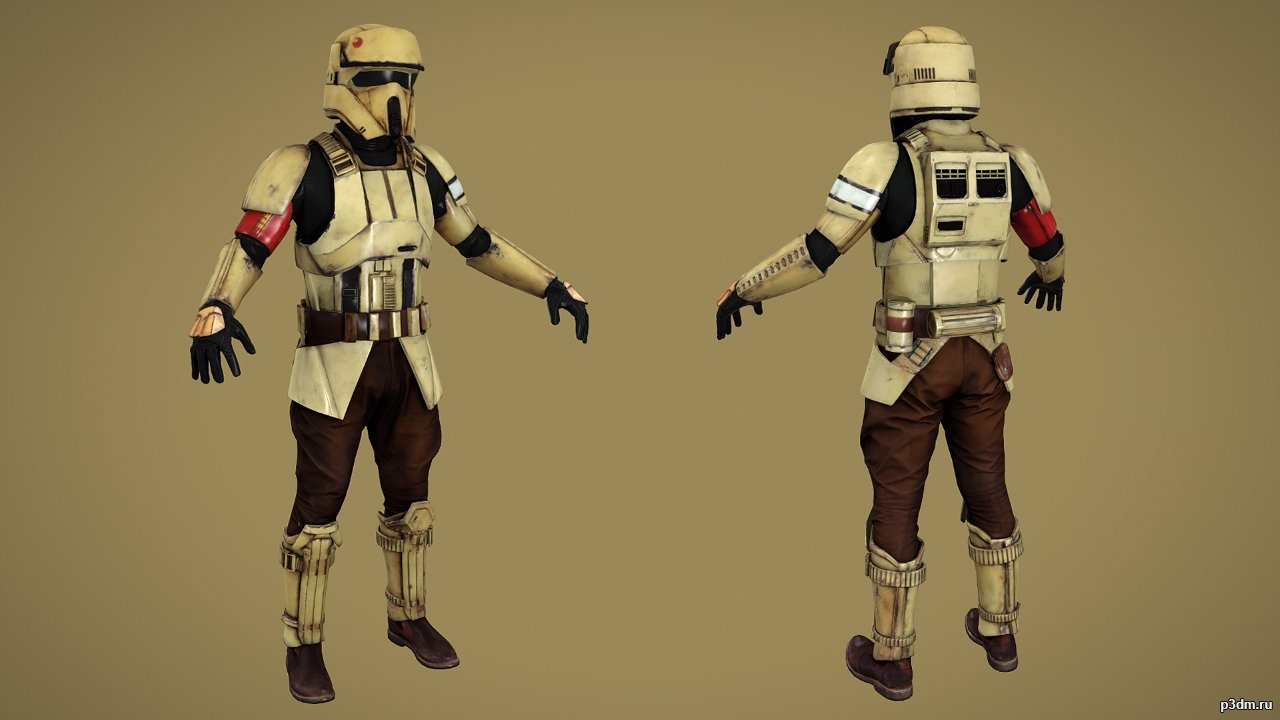 Shoretrooper 3D Model