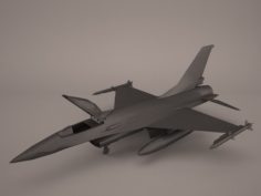 F-16 52D 3D Model