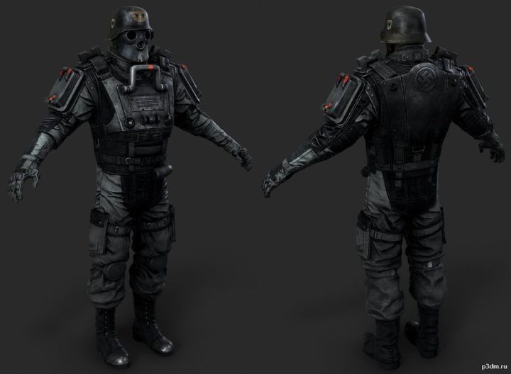 Blackguard 3D Model