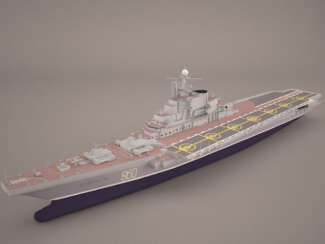 USS Ronald Reagan CVN 76 3D Model