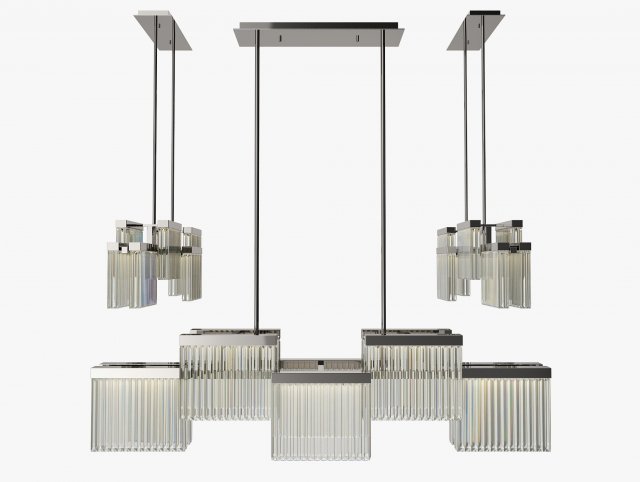 3D C Webster and sons – Melton Chandelier Free 3D Model