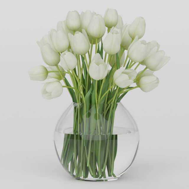 Vray Ready Flower Pot 3D Model