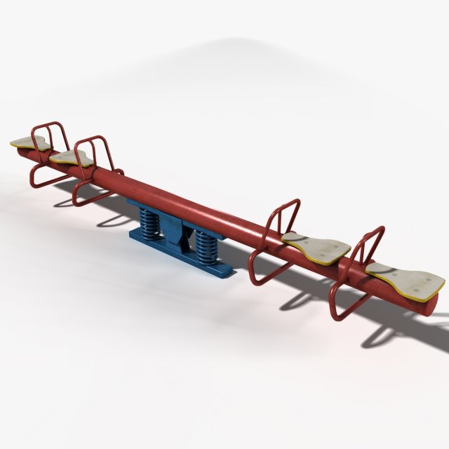 Seesaw 3D Model