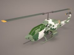 AH-1W Cobra ALT 3D Model