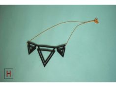 Necklace – Double deltas 3D Print Model