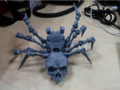 Skullspider – Fully articulated 3D Print Model