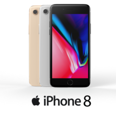 IPhone 8 3D Model