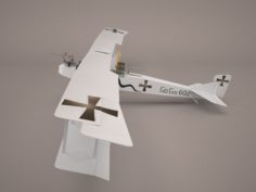 Fokker R7 Triplane 1 3D Model