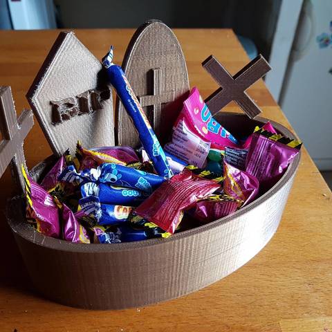 candy box for halloween 3D Print Model