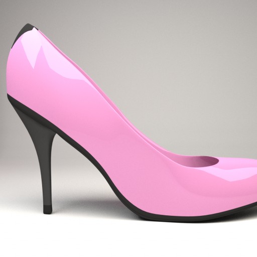 High heel						 Free 3D Model