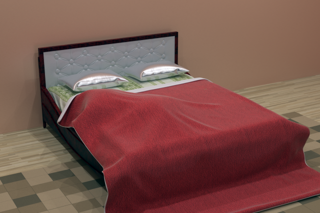 Bed PRIVILEGE 3D Model