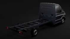 WV Crafter Chassi SingleCab L2 2017 3D Model