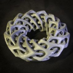 Self-Intersecting Torus with Twist 3D Print Model