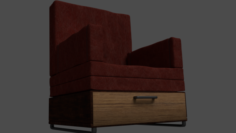 Old armchair 3D Model