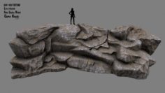 Rock 3D Model