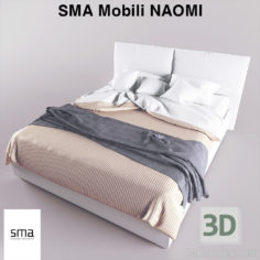 3D-Model 
Bed SMA Mobili NAOMI