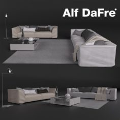 The sofas in modern style Alf DaFre 3D Model