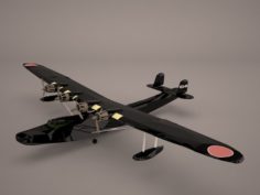 Kawanishi George H6K 3D Model