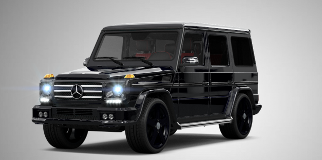 Mercedes-Benz G-Class 2017 3D Model