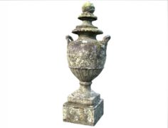 Photorealistic Stone Vase 3D Model