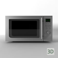 3D-Model 
Microwave oven