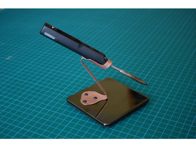 TS100 Soldering Iron Stand 3D Print Model