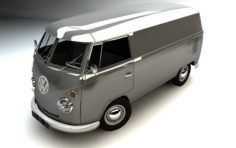 VW KOMBI CARGO 3D Model