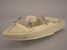 SWCC Boat 3D Model