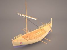 Kyrenia Ship 3D Model