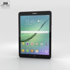 Samsung Galaxy Tab S2 97-inch Black 3D Model