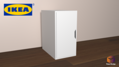 Ikea Desk Door Unit 3D Model