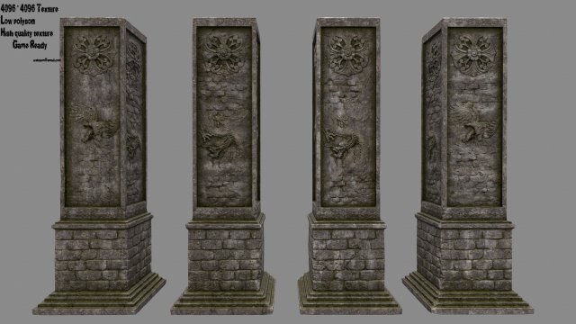 Pillar 3D Model