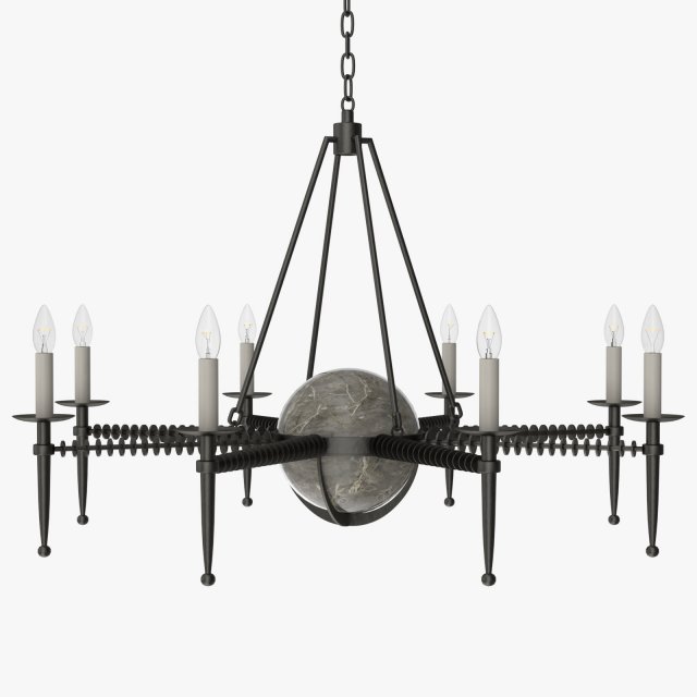 Avrett – Franc chandelier 3D Model