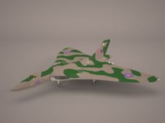 Aircraft Avro Vulcan 3D Model