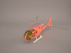 Eurocopter H135 3D Model