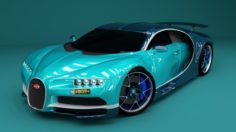 Bugatti REALISTIC 3D Model