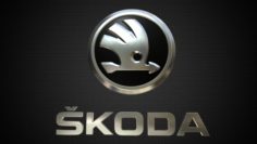 Skoda logo 3D Model