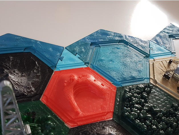 Settlers of catan triangle border 3D Print Model