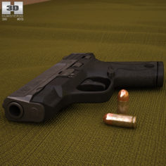 Smith & Wesson M&P SHIELD 9 3D Model