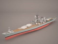 USS Wayne E Meyer 3D Model